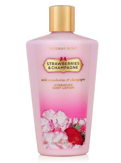 Hidratante Strawberries e Champagne para o Corpo - VS Fantas